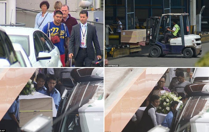 Jenazah Duo Bali Nine Diterbangkan dari Cengkareng ke Sydney